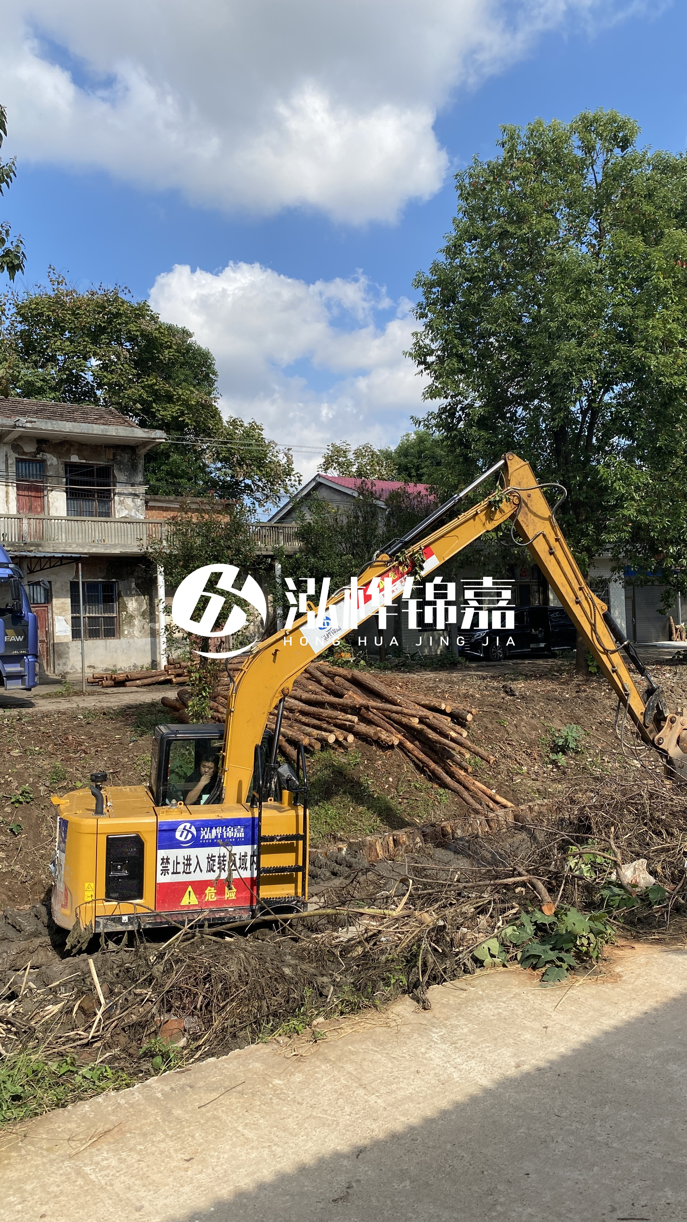 定西挖機(jī)打木樁專業(yè)施工-河道松木打樁遇到障礙物應(yīng)如何處理？