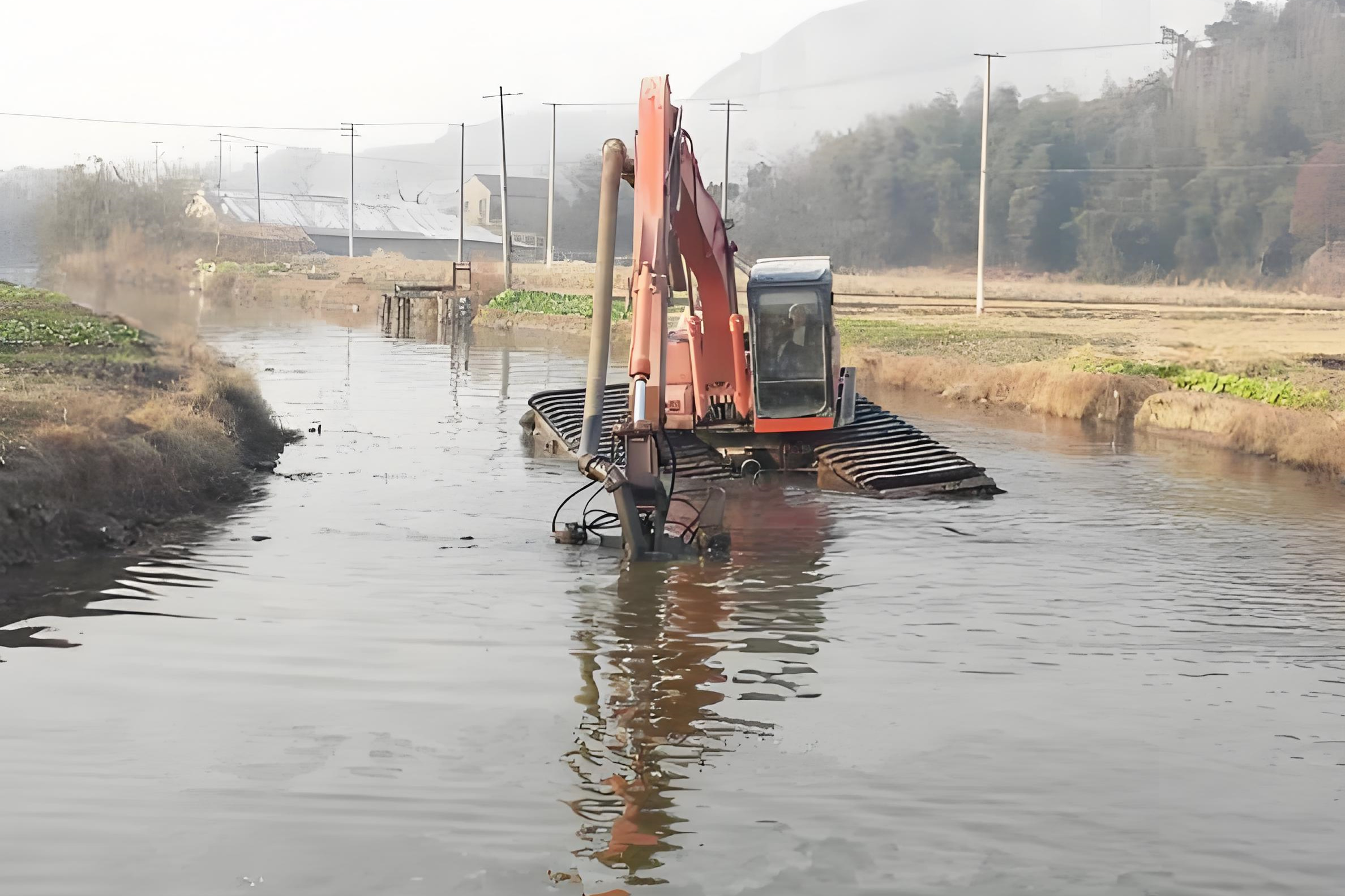 重慶渝中水上挖機(jī)清淤隊(duì) - 魚塘清淤的成本大概是多少？