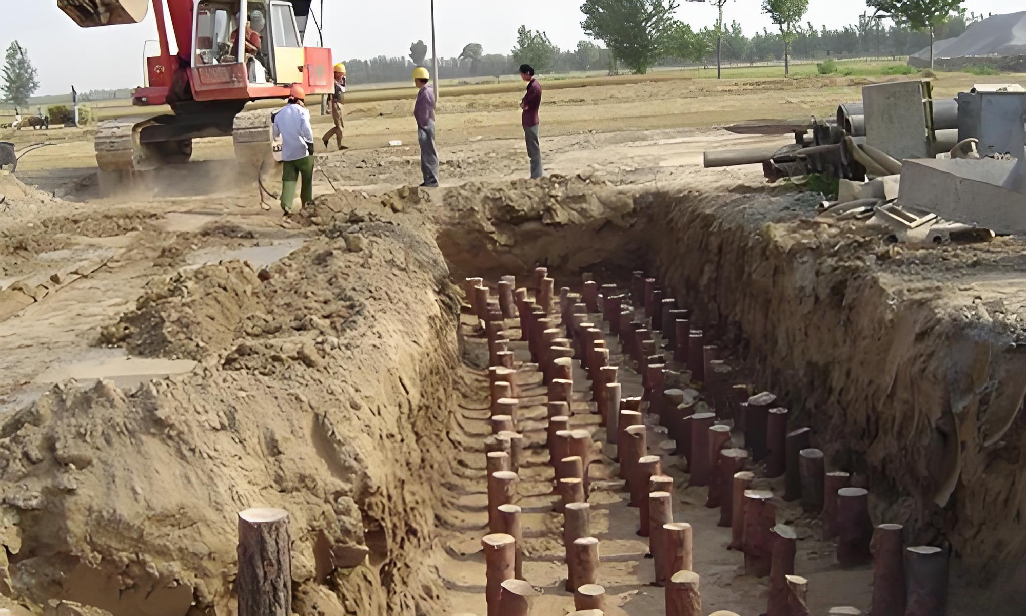 松木樁批發(fā)廠家泓樺錦嘉-地基加固打松木樁是否能解決沉降問(wèn)題？