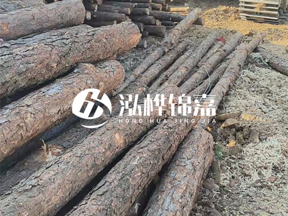 松木樁批發(fā)廠家泓樺錦嘉 - 松木樁在軟地基處理中效果好嗎？