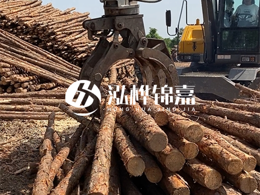 松木樁廠家泓樺錦嘉-打松木樁時(shí)遇到堅(jiān)硬土層怎么解決？