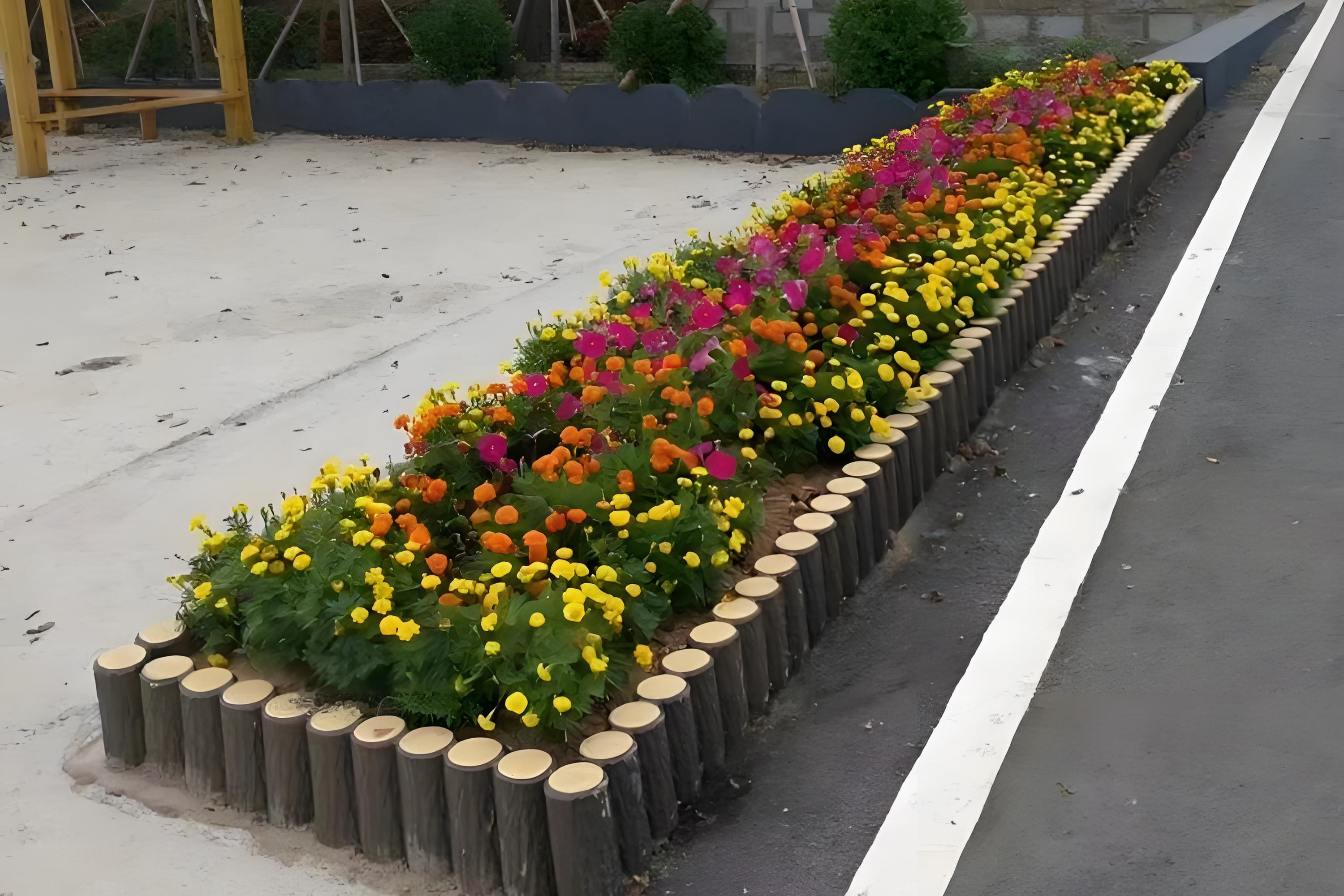 水泥仿木樁施工隊(duì)泓樺錦嘉 - 庭院打仿木樁選多大直徑合適？